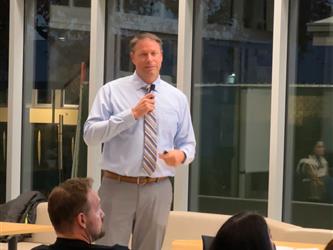 associate supt mike matheisen presenting