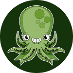  Green octopus logo